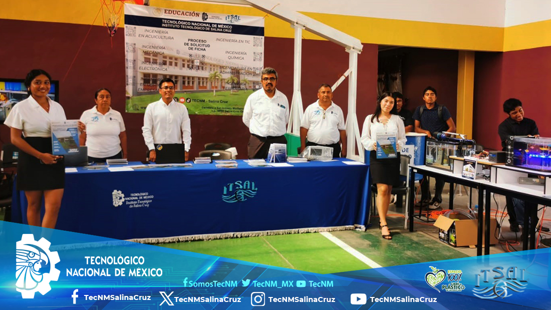 Participa el ITSAL en la Expo Orienta Educativa 2024 organizada por el Municipio de Salina Cruz